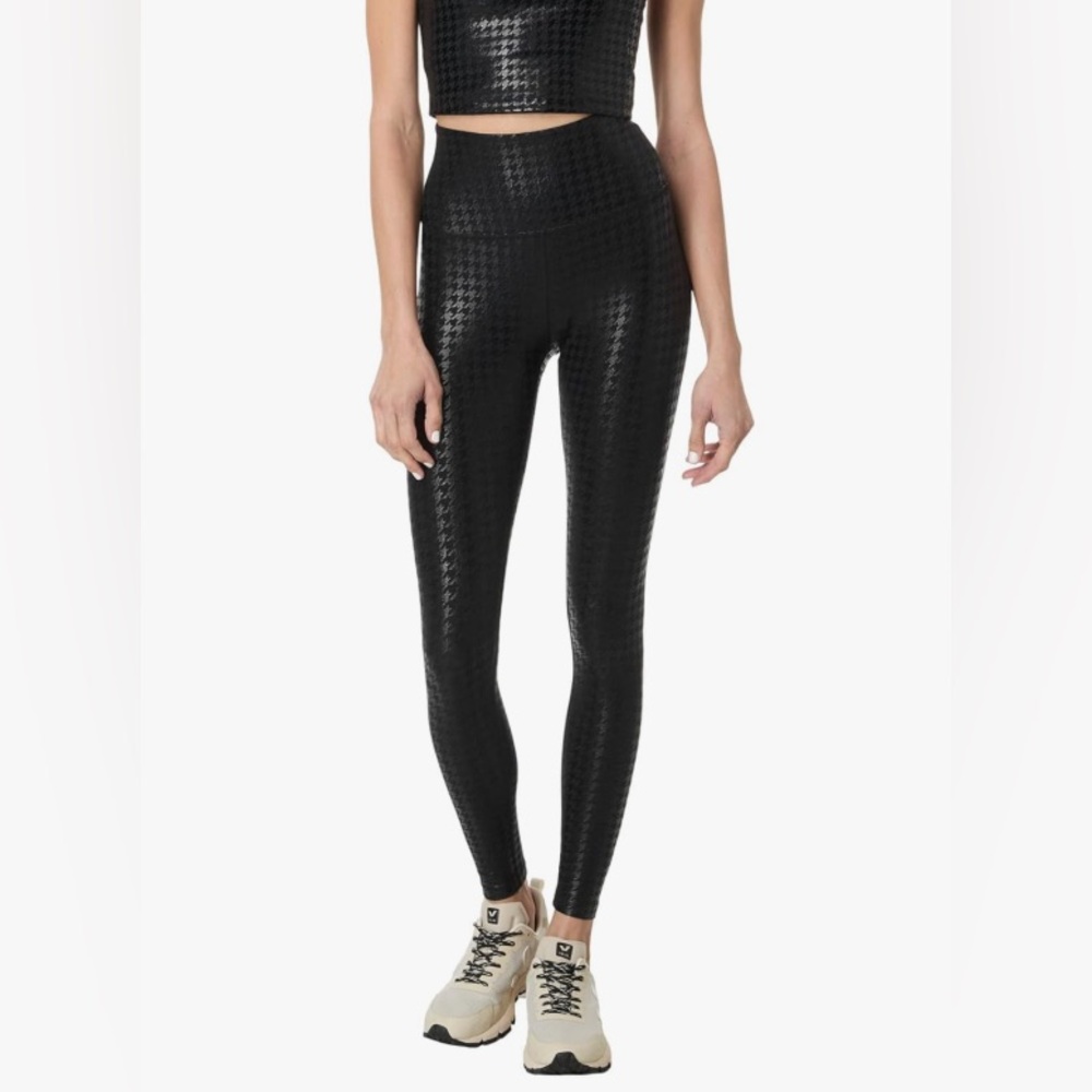 Beyond Yoga High Waist Houndstooth Leggings, M